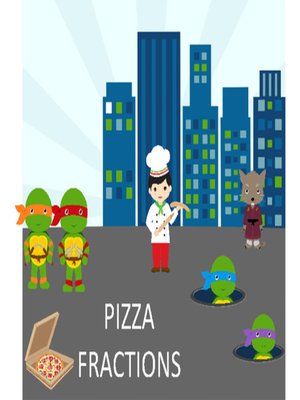 cover image of Ninja Turtle Fraction Pizza Centers--60 PAGES